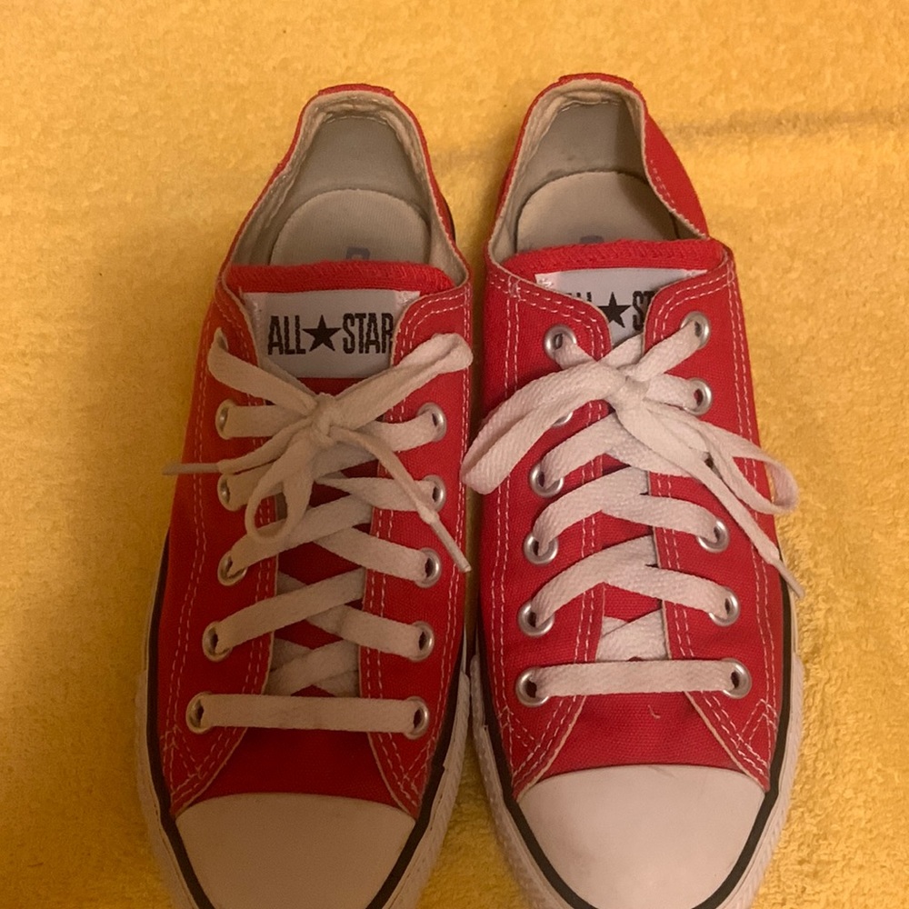 ALL STAR Converse color Red size men’s 7 Women’s 7